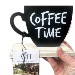 NWT!! Wooden Home Decor for Coffee Lovers